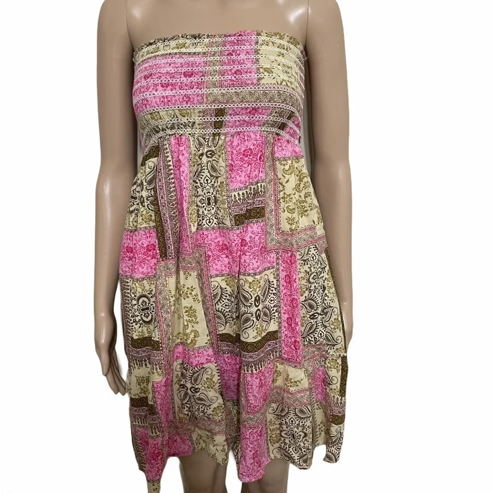 Raviya Print Cotton Dress​ - Picture 8 of 8